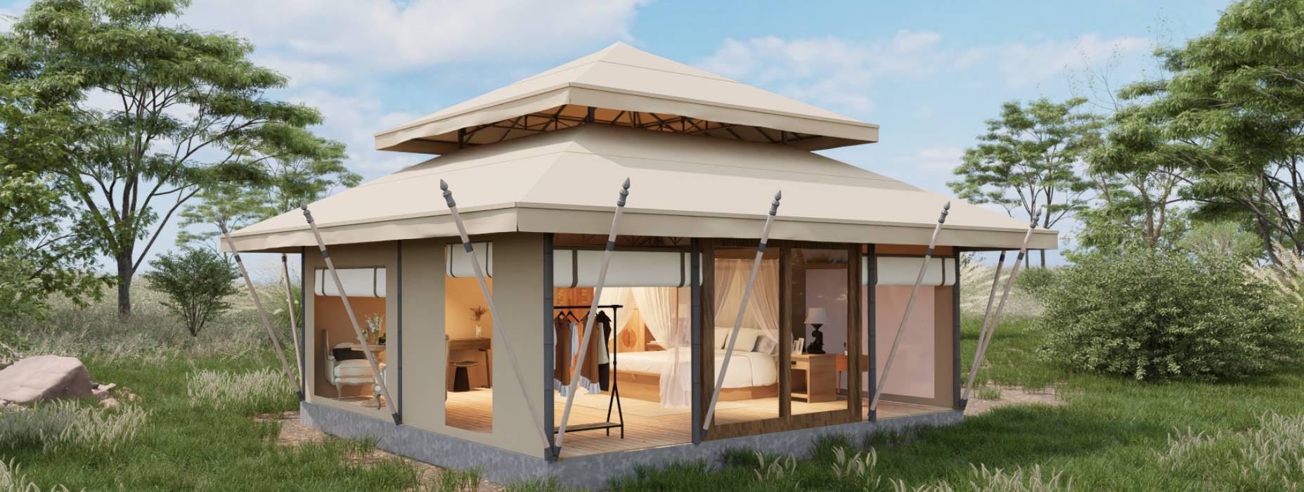 东丽区户外野奢帐篷